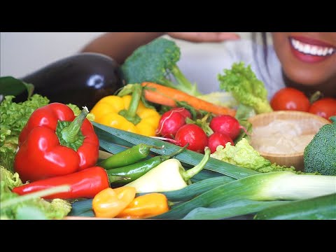 Veggie Platter | ASMR EXTREME SATISFYING Crunchy Eating Sounds| No Talking | Vegan ASMR