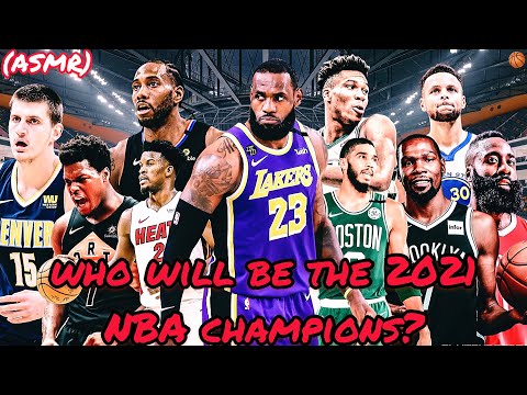 Who Will Be The 2021 NBA Champions? 🏆 (ASMR)