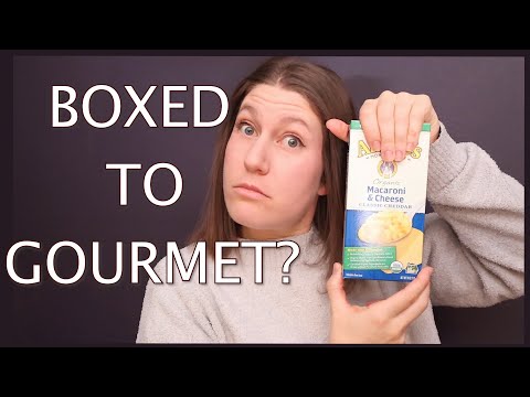 Making GOURMET Pasta Using Boxed Mac & Cheese