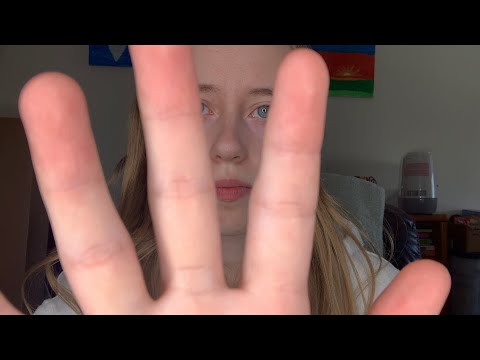 Repeating “You Are Okay” and “You Are Safe” Mantras w/ Slow Hand Movements Relaxing ASMR