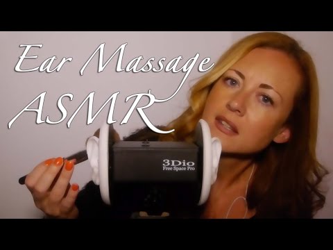 ~§~ Binaural ASMR Ear Massage & Ear Brushing ~§~