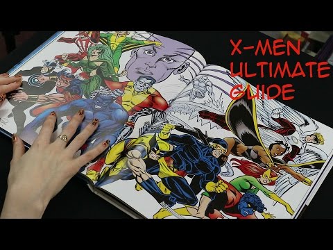 X-Men Ultimate Guide Flipthrough ASMR