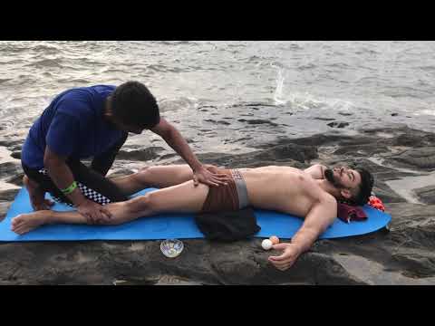 ASMR BEACH Body Massage by Arjun to Firoz