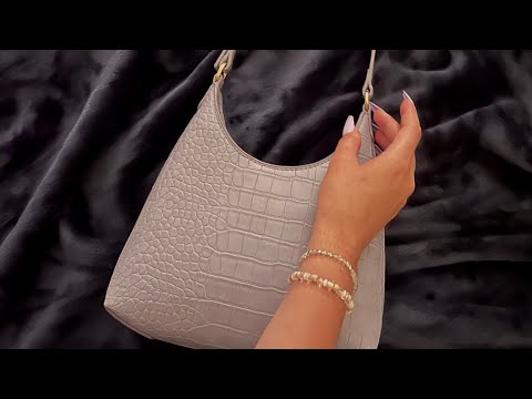 ASMR pure purse tapping and scratching 💤