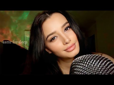 ASMR for deep sleep ☁️ (whispering, tapping & mouth sounds)
