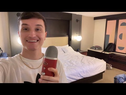 ASMR | Relaxing Hawaii Hotel Room Tour 🏠💤 (tapping, scratching, etc.)