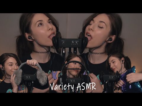 1 Hour Variety ASMR || Soft and Deep Sounds to Melt a Bad Day Away (no talking)