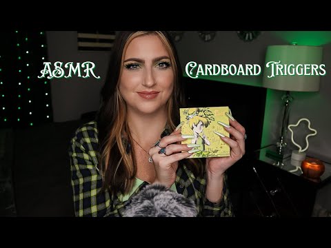 ASMR | Cardboard Triggers 📦 (Scratching, Tapping, & Scratchy Tapping)
