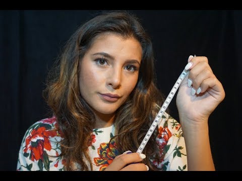 ASMR [Sassy] Measuring Your Face | Lily Whispers ASMR