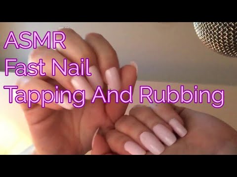 ASMR Fast Nail Tapping And Rubbing