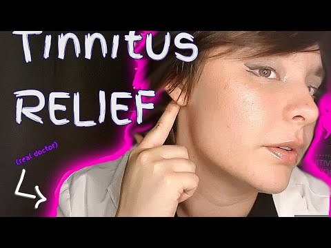 ASMR Tinnitus Relief Treatment Ideas and Exam With Real Doctor 👩‍⚕️