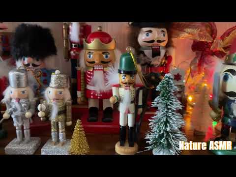 ASMR Vintage Christmas Decorations Tour Whispered