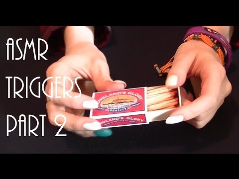 ASMR Triggers Extravaganza! Part 2 (Ear to Ear) ~Cards, Matches, Pencils and Paper~