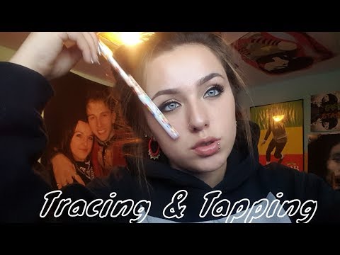 ASMR- Late Night Fast Tapping + Air Tracing