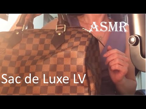 {ASMR LUXE} Découverte du Speedy Damier Louis Vuitton