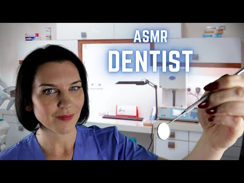 ASMR Dentist (dental check-up and cleaning roleplay)