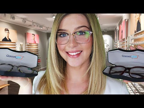 [ASMR] Glasses Opticians Try On & Fitting Roleplay