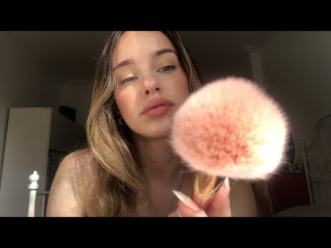 ASMR I Comforting you while brushing your face (personal attention)