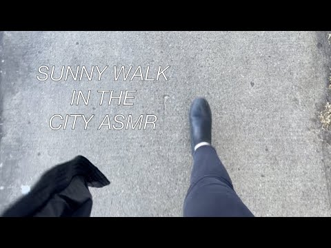 Springtime Walk in the City w/ LOTS of Camera Tapping ASMR!