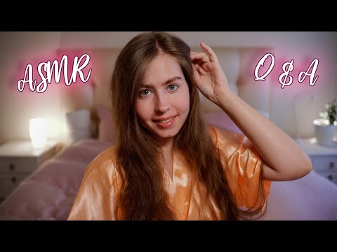 [ASMR] My First Q&A Video!! ☺️ Whispering Ear To Ear