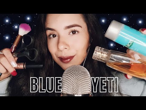 ASMR EXPLORANDO GATILHOS COM O BLUE YETI #1 (5 Blue Yeti Triggers)