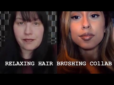 MY FIRST COLLAB WITH MINX LAURA 123 | Hairbrushing/Camera Comb ASMR