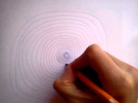 2. ASMR drawing a spiral