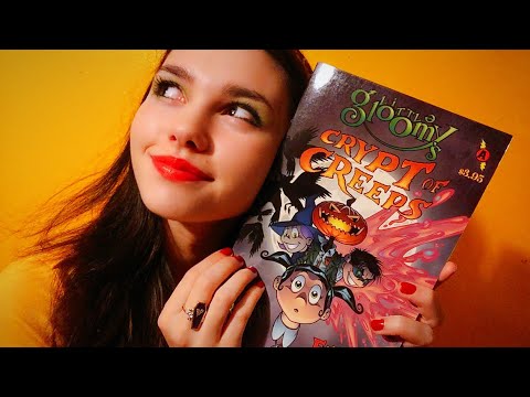 [ASMR] Comic Book Reading "Little Gloomy's Crypt of Creeps"