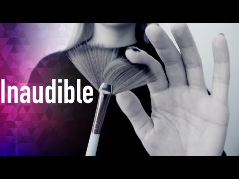 Inaudible ASMR Camera Touching & Brushing | Whispering