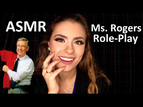 ASMR Ms Rogers' Neighborhood ~POSITIVE AFFIRMATIONS & ADULTHOOD NOSTALGIA❤~ Role-Play