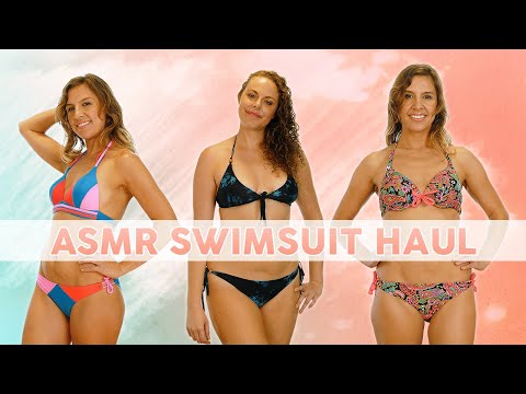 ASMR Fashion Try On Haul with 3Dio Whispers & Intense Ear to Ear Sounds!!!