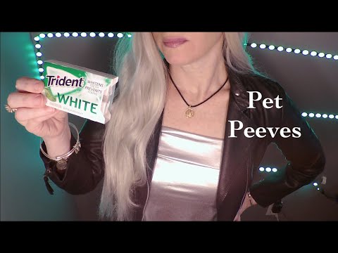 ASMR Gum Chewing Ramble | Pet Peeves | Mic Cupping Whisper