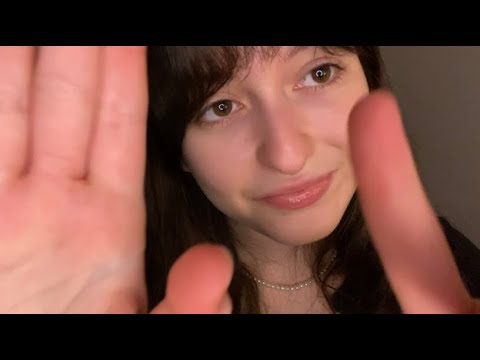 asmr clearing away your negative energy (brushing, wiping, scissors) (kinda chaotic and fast)