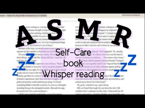 ASMR || Reading a Self-Care book to help you sleep 💤 Fabled Fawn ASMR