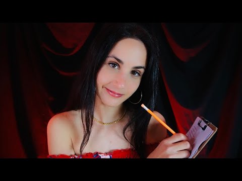 ASMR | Asking you lots of personal questions (whispered)