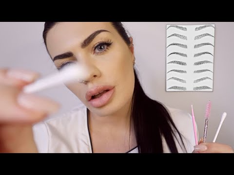 ASMR Brow Salon - Laminating, Mapping & Shaping Your Eyebrows ✨(personal attention roleplay)