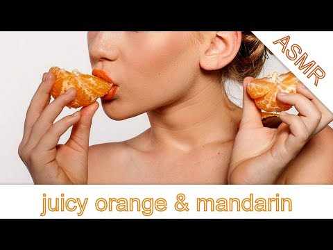 ASMR Eating an Orange 🍊l Mukbang, Eating & Chewing Sounds