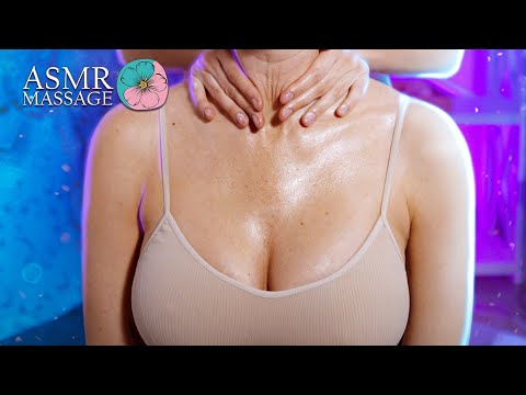 ASMR Full Body Massage (Neck & Shoulders) to real client by Olga