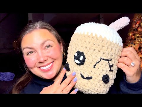 ASMR| SMALL BUSINESS HAUL🧋⛄️💫 (whispered)