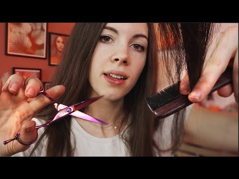 ASMR | Most Realistic & Relaxing Haircut On Youtube 💇‍♀️ (Real Hair Sounds)