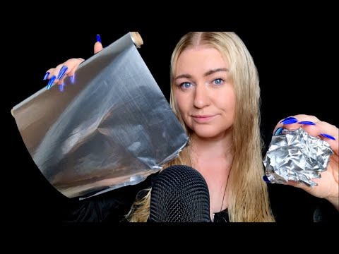 ASMR TIN FOIL TINGLES