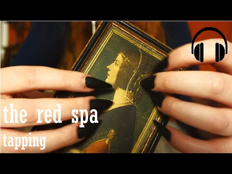 ASMR tapping and scratching beautifull vintage objects fast with long nails for  sleep (no talking)