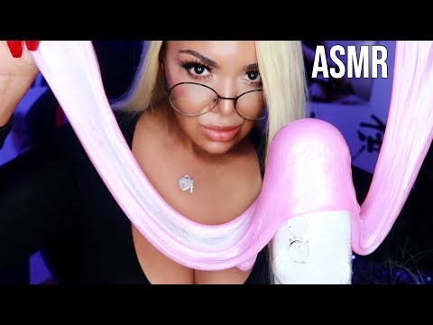 ASMR 😍 ODDLY SATISFYING SLIME IN YOUR EAR 👂 SLIME PRESSING AND MORE | АSMR SLIME TRIGGERS