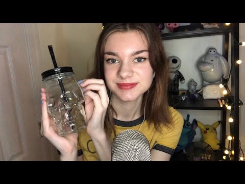 ASMR | Gentle Tapping on Glass Objects | No Talking