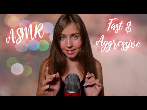 [ASMR] Fast And Aggressive Triggers | Extra Tingly