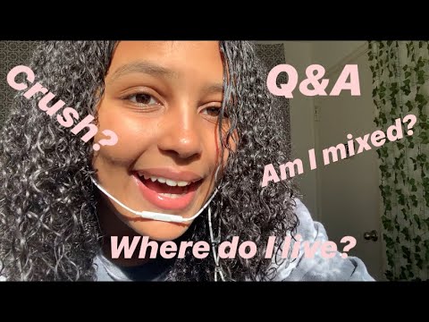 ASMR Q&A answering questions