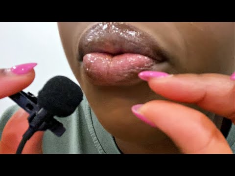 ASMR Lofi Pinching and Plucking you Eyes (Tiny mic effect).........with wet mouth sounds.