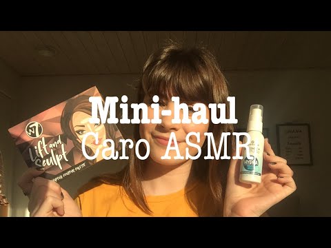 ASMR Mini Haul | (Tapping, Scrathing, mouth sounds)