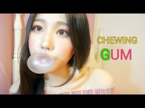 [한국어 ASMR] 풍선껌 냠냠하며 잡담 위스퍼링 / Gum Chewing + Whispering asmr