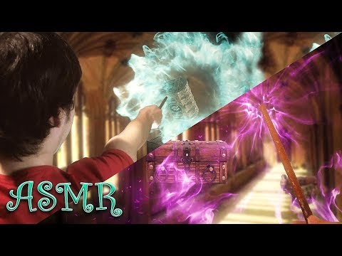 ASMR Harry Potter - Practise Spells at Hogwarts (Roleplay)